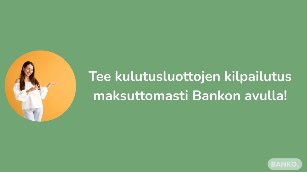 Kulutusluottojen kilpailutus