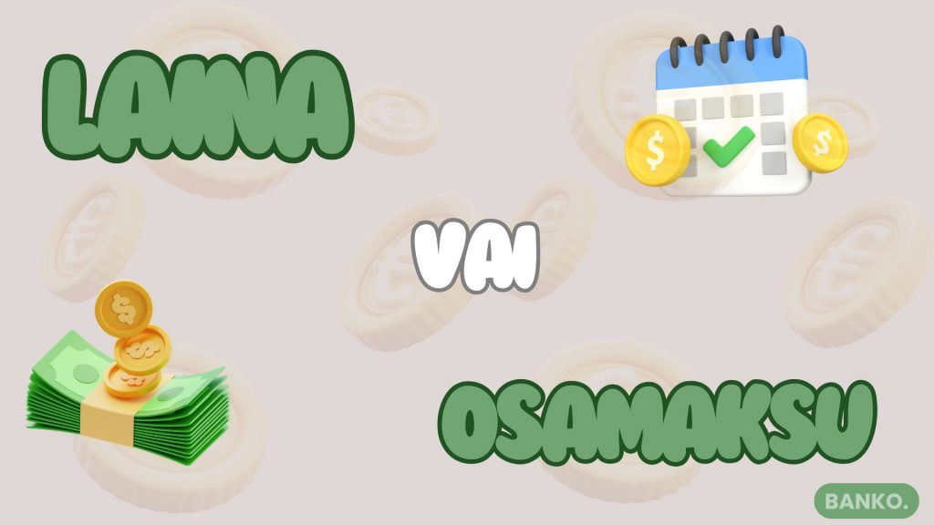 Laina vai osamaksu